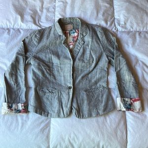 Quiksilver Floral Lining Blazer/Jacket
